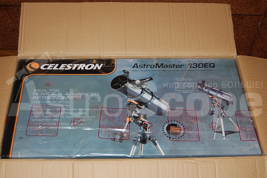 Телескоп Celestron AstroMaster 130 EQ - Фото 2
