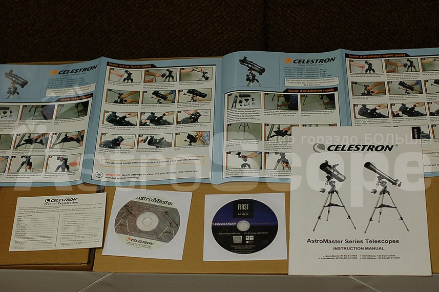 Телескоп Celestron AstroMaster 130 EQ - Фото 4