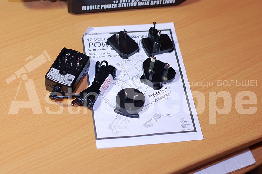 Блок питания Celestron Power Tank 7 А/ч - Фото 6