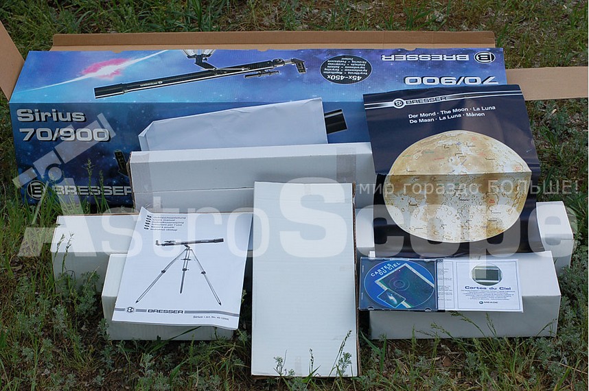 Телескоп Bresser Sirius 70/900 - Фото 4