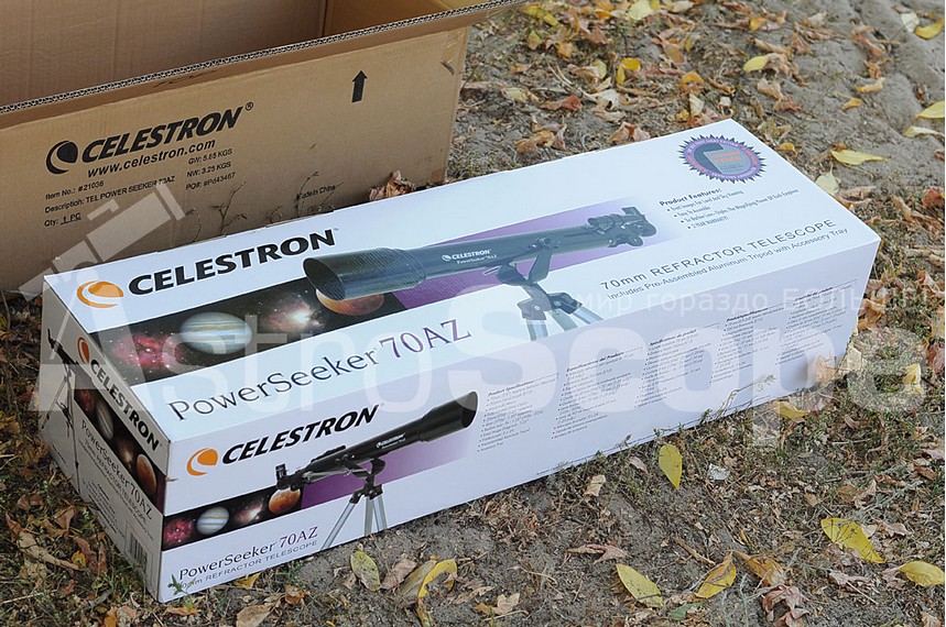 Телескоп Celestron PowerSeeker 70 AZ - Фото 2
