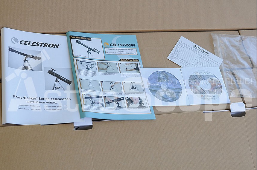 Телескоп Celestron PowerSeeker 70 AZ - Фото 3