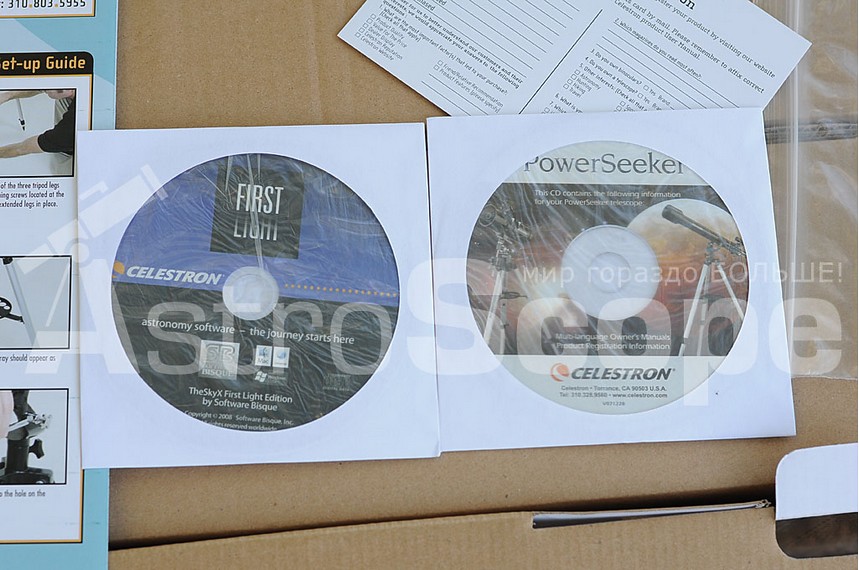 Телескоп Celestron PowerSeeker 70 AZ - Фото 4