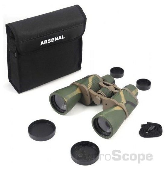 Бинокль Arsenal 20x50 камуфляж - Фото 3