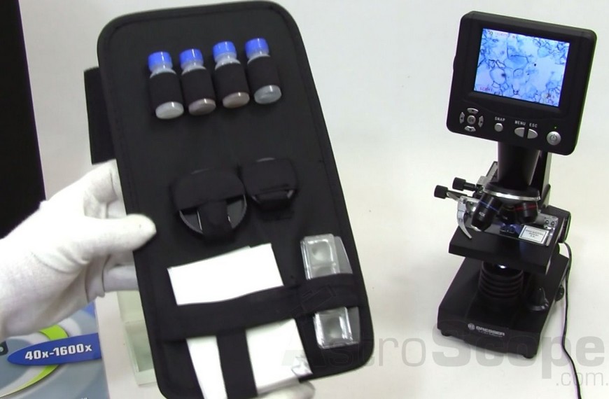 Микроскоп Bresser Biolux LCD 40x-1600x, 2Mp - Фото 8