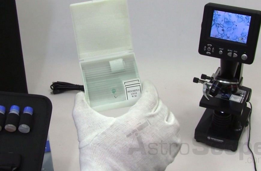 Микроскоп Bresser Biolux LCD 40x-1600x, 2Mp - Фото 10