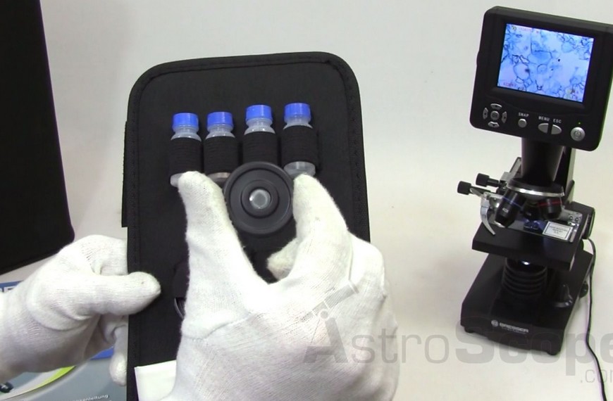Микроскоп Bresser Biolux LCD 40x-1600x, 2Mp - Фото 11