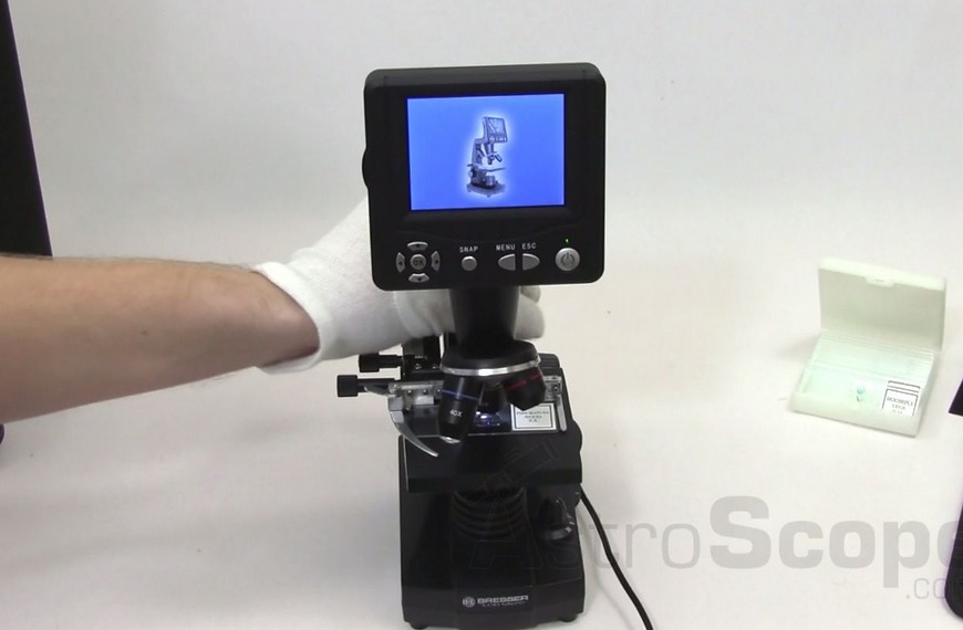 Микроскоп Bresser Biolux LCD 40x-1600x, 2Mp - Фото 13