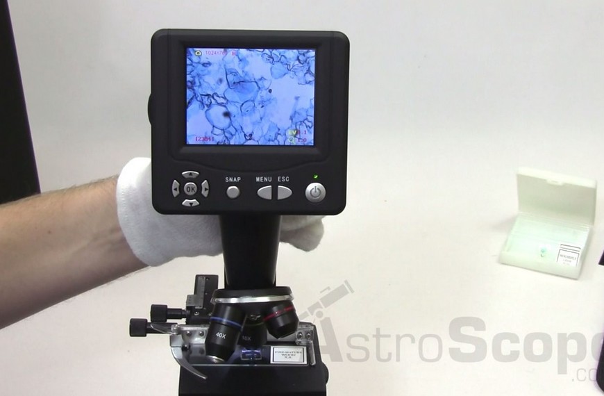 Микроскоп Bresser Biolux LCD 40x-1600x, 2Mp - Фото 14