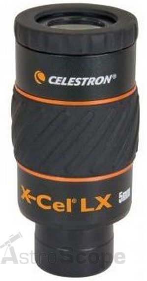 Окуляр Celestron 5мм X-Cel LX, 1.25" - Фото 1