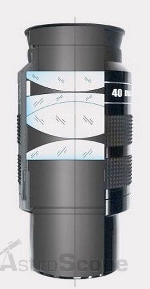 Окуляр William Optics 40мм SWAN, 2" - Фото 2