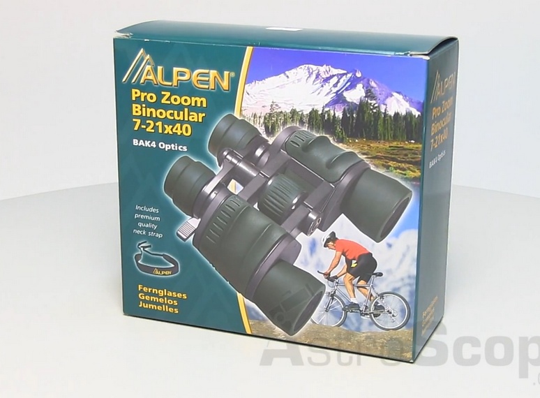 Бинокль Alpen Pro 7-21x40 Zoom - Фото 3
