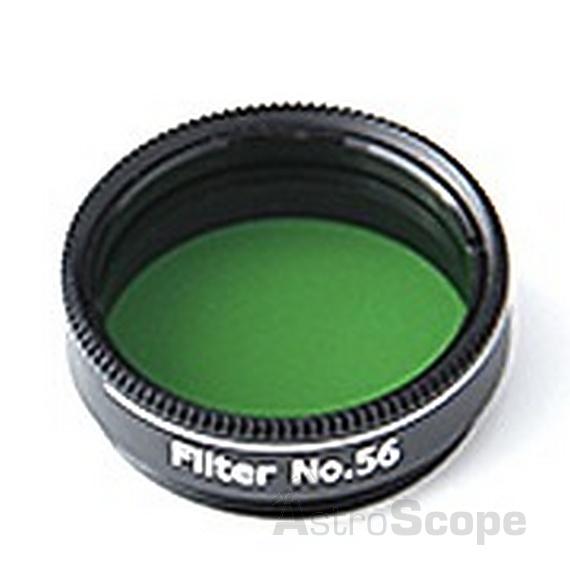 Цветной светофильтр Sky-Watcher №56 (зелёный), 1.25'' - Фото 1