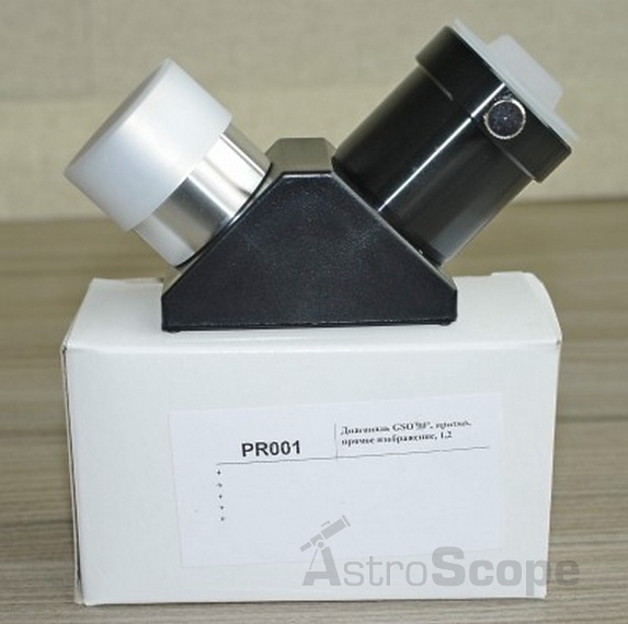 Диагональная призма GSO 90°, 1.25", прямое изображение - Фото 2