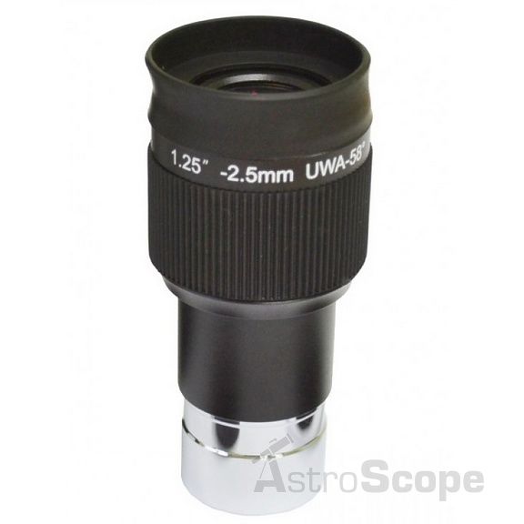 Окуляр Sky-Watcher 2.5мм SWA Plossl, 1.25" - Фото 1